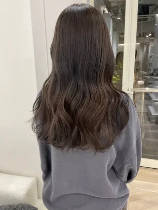 ロング カラー ParveMix🍀 藤原愛未のヘアスタイル