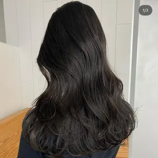 セミロング カラー 艶髪✨×似合わせ hair🧚ナツホのヘアスタイル