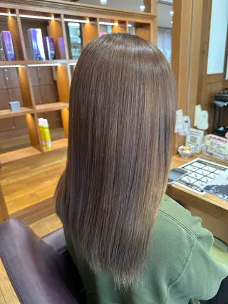 ロング カラー topstylist 遠山康兵のヘアスタイル