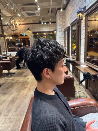 パーマ オノ　ソウイチロウ/ レイヤー/パーマのヘアスタイル