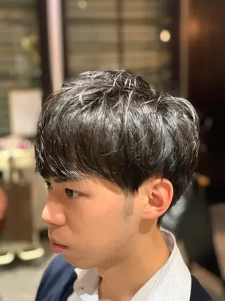 メンズ familiar BOND所属・佐々木陸斗 ショート&メンズのヘアスタイル
