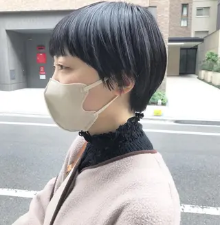 ショート ✂︎ウルフ・ショート ✂︎MIKUNIのヘアスタイル