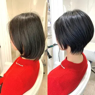 ショート ReMix 新宿店所属・タジマ ヤスヒサのヘアスタイル