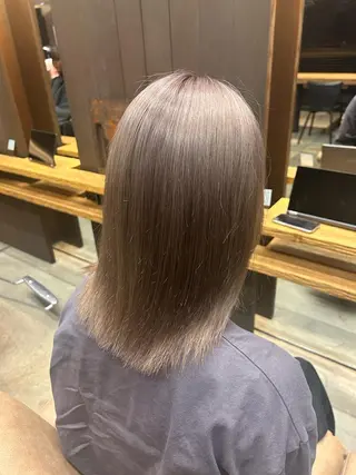 ミディアム カラー 畑中 希望のヘアスタイル