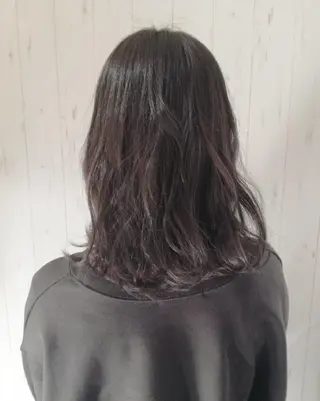 ミディアム カラー 西川 敏夫のヘアスタイル