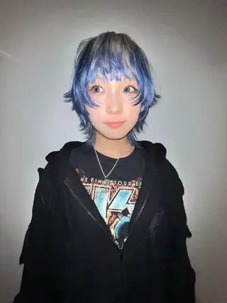 ミディアム カラー haco＋所属・圧倒的デザイン力 店長🎨RENAのヘアスタイル