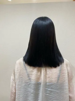 ミディアム 🌿縮毛矯正/ 髪質改善🌿コバヤシのヘアスタイル