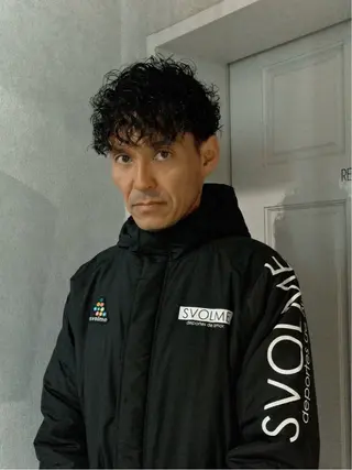 パーマ メンズ お洒落カジュアル🍃 まなとのヘアスタイル