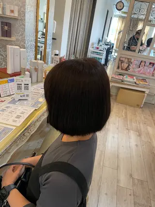 ショート やまもと かのんのヘアスタイル