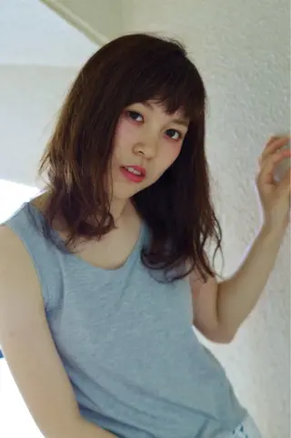 ミディアム カラー ヘアアレンジ 💎髪質改善💎 デザイナーshinのヘアスタイル