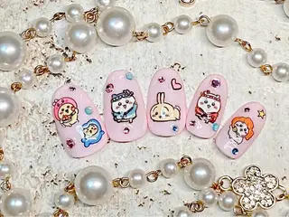 ネイル パッチリオメメ Lianaのネイルデザイン