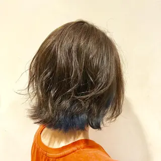 ショート カラー 美髪形成!色素改善! 秋田 和輝のヘアスタイル