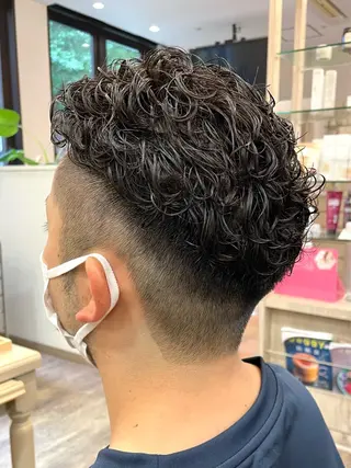 ショート パーマ メンズ メンズパーマ🌀/ 中村郁未のヘアスタイル