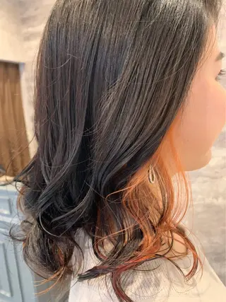 ミディアム カラー 🫟Blanco🫟 Color&Careのヘアスタイル