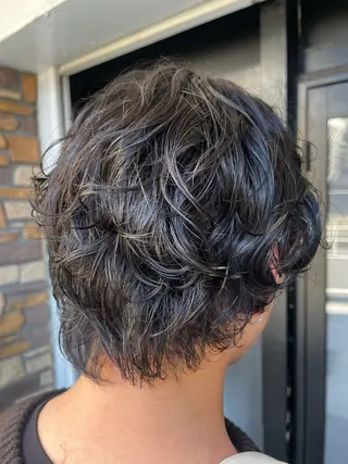 パーマ ハイトーン/韓国風/ 艶髪/吉祥寺のヘアスタイル