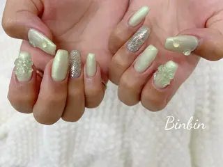 ネイル 閨匠ビューティサロン 新橋店♡BinBinのネイルデザイン