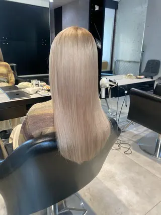 ロング カラー フィーネ 池袋所属・sayaka 池袋店/カットモデルのヘアスタイル