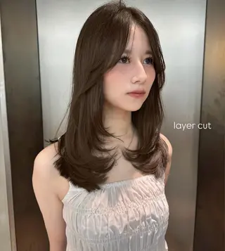ロング カラー COALL nex the salon所属・Riria✨ レイヤーカットのヘアスタイル