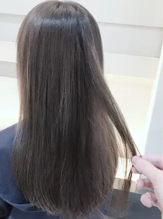 ミディアム カラー 💎馴染むエクステ ×カラーTOMO💎のヘアスタイル