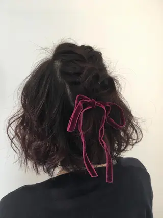 ショート たなか ちあきのヘアスタイル