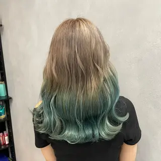 ロング 🫧艶髪/ブリーチ 🐳honami🫧のヘアスタイル