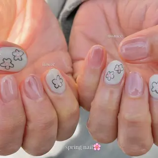 ネイル 大阪市平野区 3___0nailのネイルデザイン