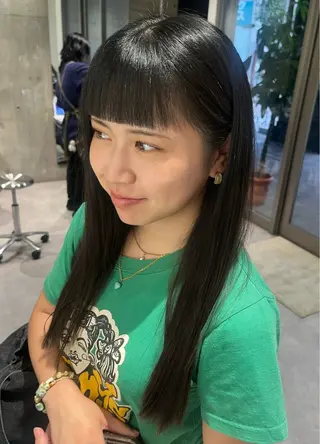 ロング カラー yoke所属・haruka kobayashiのヘアスタイル