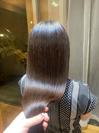 ロング なみまきパーマ/ボブ パーマ🌼杉田 萌恵のヘアスタイル