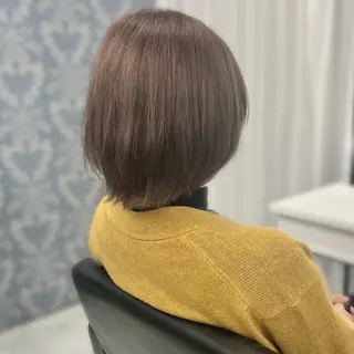 ショート カラー シールエクステ KUMA🧸のヘアスタイル