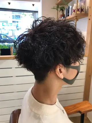 ショート 渋谷 メンズヘア⭐️ タニグチヨシユキのヘアスタイル