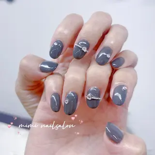 ネイル スカルプ長さ出し専門店 MIMI nailsalon 上野店所属・RIN Amiのネイルデザイン