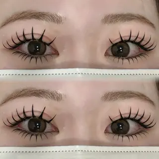 マツエク・マツパ REVE🖤✧︎*。 yoshioka🎀のマツエク・マツパデザイン