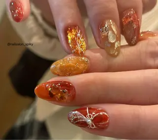 ネイル Spiky とうげ ふうかのネイルデザイン