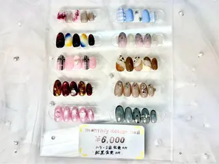 ネイル Queennail 北堀江Yumiのネイルデザイン
