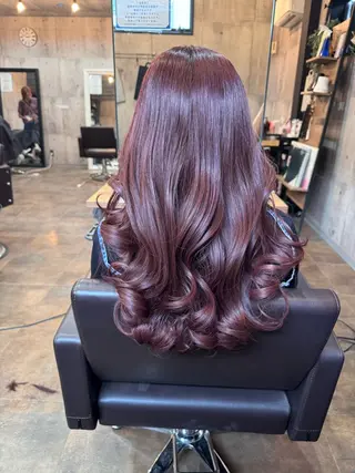 ロング カラー コンパス所属・🏆美髪矯正/ハイト ーン🪽erinaのヘアスタイル