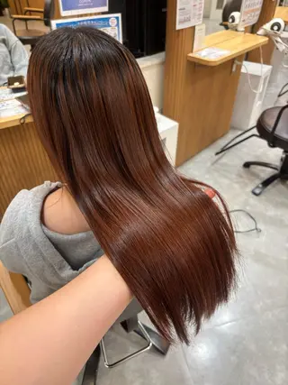 ロング パーマ ROPE 💎かなみ💎のヘアスタイル