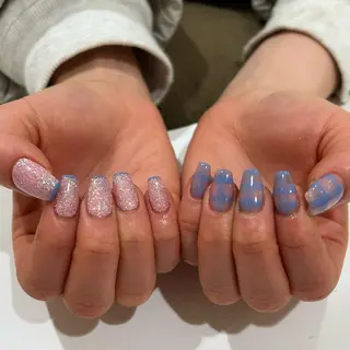 ネイル 野島 千夏のネイルデザイン