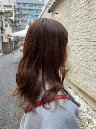 ミディアム SALOWIN新宿三丁目frente所属・髪質改善/艶カラー MISATOのヘアスタイル