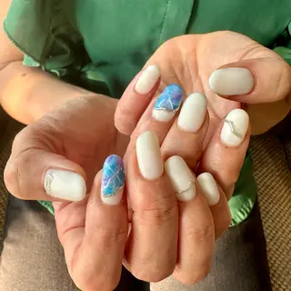 ネイル atelier salon Mar’s鶴ヶ島 アットホームサロン所属・a Tomokaのネイルデザイン