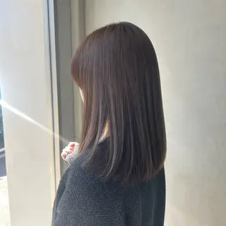 セミロング Something MOMOKAのヘアスタイル