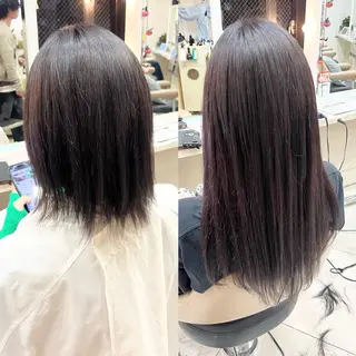 ロング 横浜🎶エクステ💟 ピンク🩷なつみ🎀のヘアスタイル