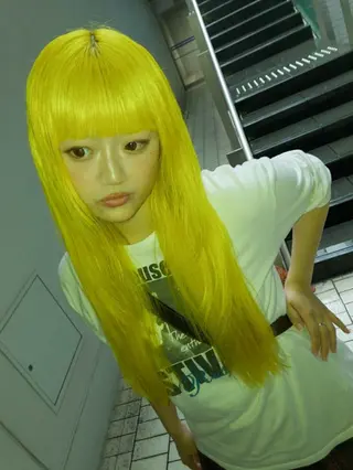 ロング カラー デザインカラー /rioのヘアスタイル