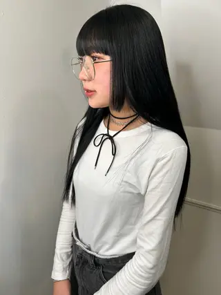 ロング カラー land所属・透明感カラー/レイヤ ー🌙Honokaのヘアスタイル