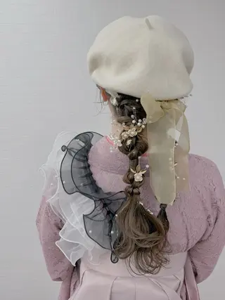 ヘアアレンジ GRANLUSSO 〜グランルッソ駅前店所属・木口 嘉美のヘアスタイル