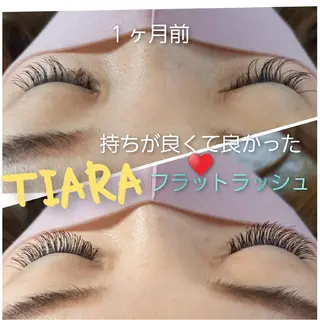 マツエク・マツパ 💡次世代LED -TIARA💡のマツエク・マツパデザイン