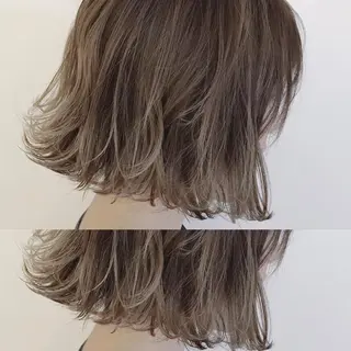 ショート カラー ボブ・レイヤーカット 吉敷航一のヘアスタイル