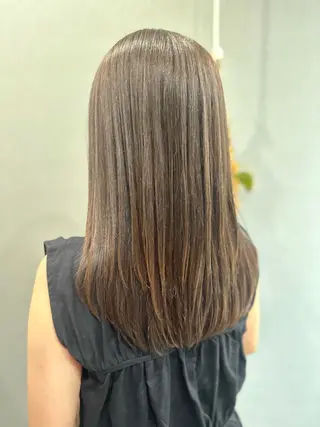 ロング カラー K Harukaのヘアスタイル