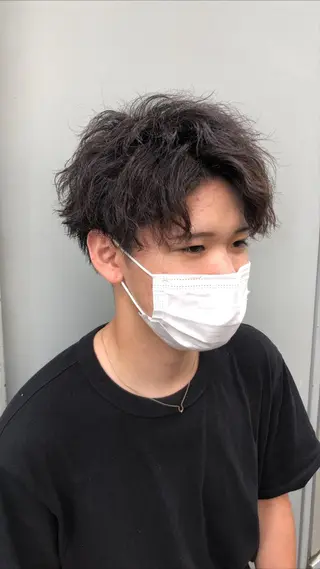 ミディアム カラー パーマ ヘアアレンジ メンズ メンズ特化美容師 aiのその他イメージ