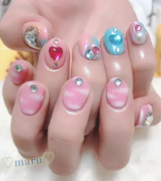 ネイル まるみ ♡のネイルデザイン