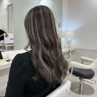 セミロング 竹下 勝也のヘアスタイル